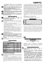 Предварительный просмотр 17 страницы VERTO 51G061 Instruction Manual