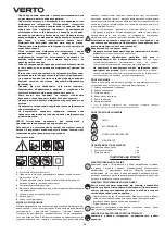 Предварительный просмотр 24 страницы VERTO 51G061 Instruction Manual