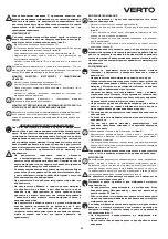 Предварительный просмотр 25 страницы VERTO 51G061 Instruction Manual