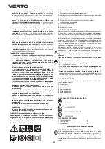 Предварительный просмотр 28 страницы VERTO 51G061 Instruction Manual