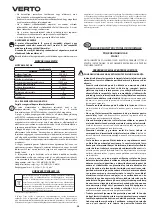 Предварительный просмотр 30 страницы VERTO 51G061 Instruction Manual