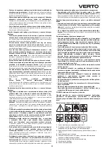 Предварительный просмотр 39 страницы VERTO 51G061 Instruction Manual