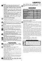 Предварительный просмотр 41 страницы VERTO 51G061 Instruction Manual