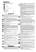 Предварительный просмотр 44 страницы VERTO 51G061 Instruction Manual