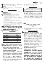 Предварительный просмотр 45 страницы VERTO 51G061 Instruction Manual