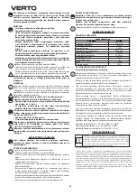 Предварительный просмотр 52 страницы VERTO 51G061 Instruction Manual