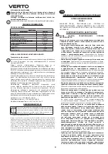 Предварительный просмотр 56 страницы VERTO 51G061 Instruction Manual