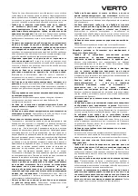 Предварительный просмотр 57 страницы VERTO 51G061 Instruction Manual