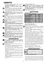 Предварительный просмотр 60 страницы VERTO 51G061 Instruction Manual