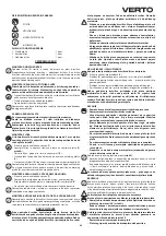 Предварительный просмотр 63 страницы VERTO 51G061 Instruction Manual