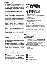 Предварительный просмотр 74 страницы VERTO 51G061 Instruction Manual