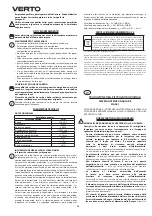 Предварительный просмотр 76 страницы VERTO 51G061 Instruction Manual