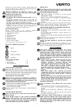 Preview for 7 page of VERTO 51G091 Instruction Manual