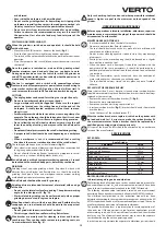 Preview for 13 page of VERTO 51G091 Instruction Manual