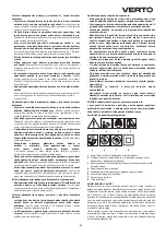 Preview for 37 page of VERTO 51G091 Instruction Manual