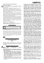 Preview for 59 page of VERTO 51G091 Instruction Manual