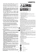 Preview for 65 page of VERTO 51G091 Instruction Manual