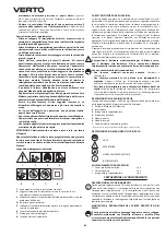 Preview for 82 page of VERTO 51G091 Instruction Manual