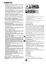 Preview for 86 page of VERTO 51G091 Instruction Manual