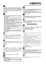 Предварительный просмотр 19 страницы VERTO 51G096 Instruction Manual