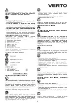 Предварительный просмотр 23 страницы VERTO 51G096 Instruction Manual