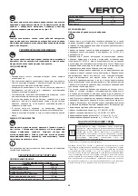 Предварительный просмотр 25 страницы VERTO 51G096 Instruction Manual