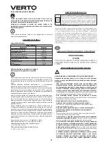 Предварительный просмотр 40 страницы VERTO 51G096 Instruction Manual