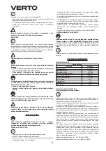 Предварительный просмотр 44 страницы VERTO 51G096 Instruction Manual