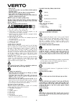 Предварительный просмотр 56 страницы VERTO 51G096 Instruction Manual