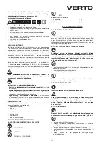 Предварительный просмотр 65 страницы VERTO 51G096 Instruction Manual