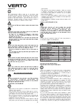 Предварительный просмотр 72 страницы VERTO 51G096 Instruction Manual