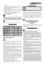 Предварительный просмотр 77 страницы VERTO 51G096 Instruction Manual