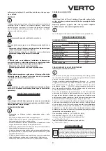 Предварительный просмотр 81 страницы VERTO 51G096 Instruction Manual