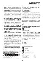 Предварительный просмотр 89 страницы VERTO 51G096 Instruction Manual