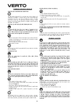 Предварительный просмотр 90 страницы VERTO 51G096 Instruction Manual