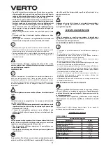 Предварительный просмотр 96 страницы VERTO 51G096 Instruction Manual