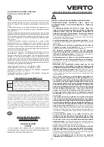 Предварительный просмотр 97 страницы VERTO 51G096 Instruction Manual