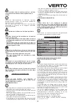 Предварительный просмотр 101 страницы VERTO 51G096 Instruction Manual