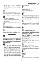 Preview for 7 page of VERTO 51G098 Instruction Manual