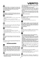 Preview for 13 page of VERTO 51G098 Instruction Manual