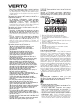 Preview for 22 page of VERTO 51G098 Instruction Manual