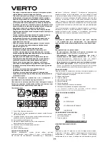 Preview for 28 page of VERTO 51G098 Instruction Manual