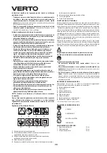 Preview for 38 page of VERTO 51G098 Instruction Manual