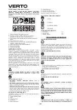 Preview for 48 page of VERTO 51G098 Instruction Manual