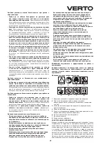 Preview for 71 page of VERTO 51G098 Instruction Manual