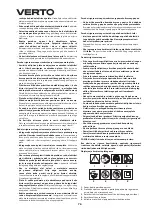 Preview for 76 page of VERTO 51G098 Instruction Manual