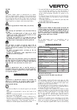 Preview for 89 page of VERTO 51G098 Instruction Manual