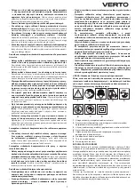 Предварительный просмотр 7 страницы VERTO 51G203 Instruction Manual