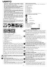 Предварительный просмотр 12 страницы VERTO 51G203 Instruction Manual