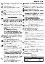 Предварительный просмотр 13 страницы VERTO 51G203 Instruction Manual